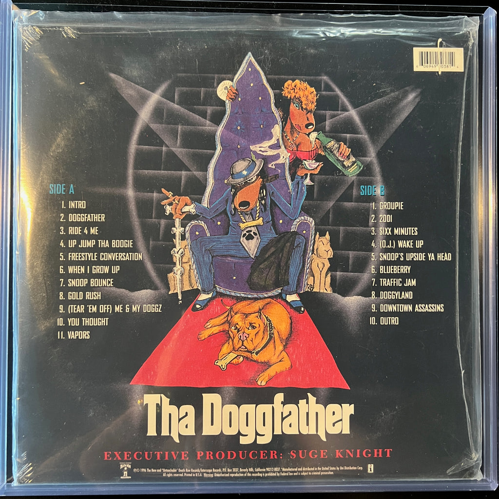 SNOOP DOGGY DOGG - THA DOGGFATHER (OG, SEALED)