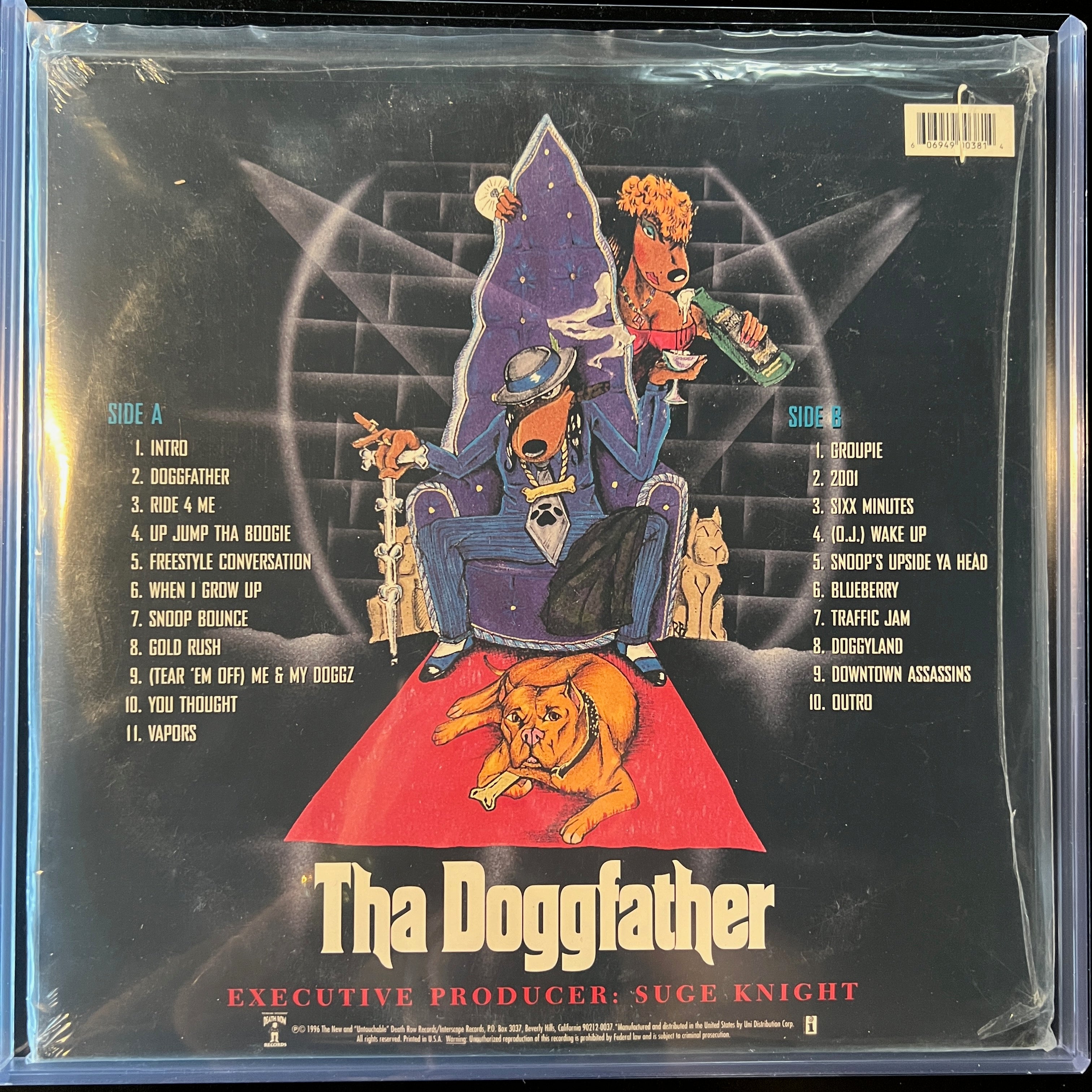 SNOOP DOGGY DOGG - THA DOGGFATHER (OG, SEALED)
