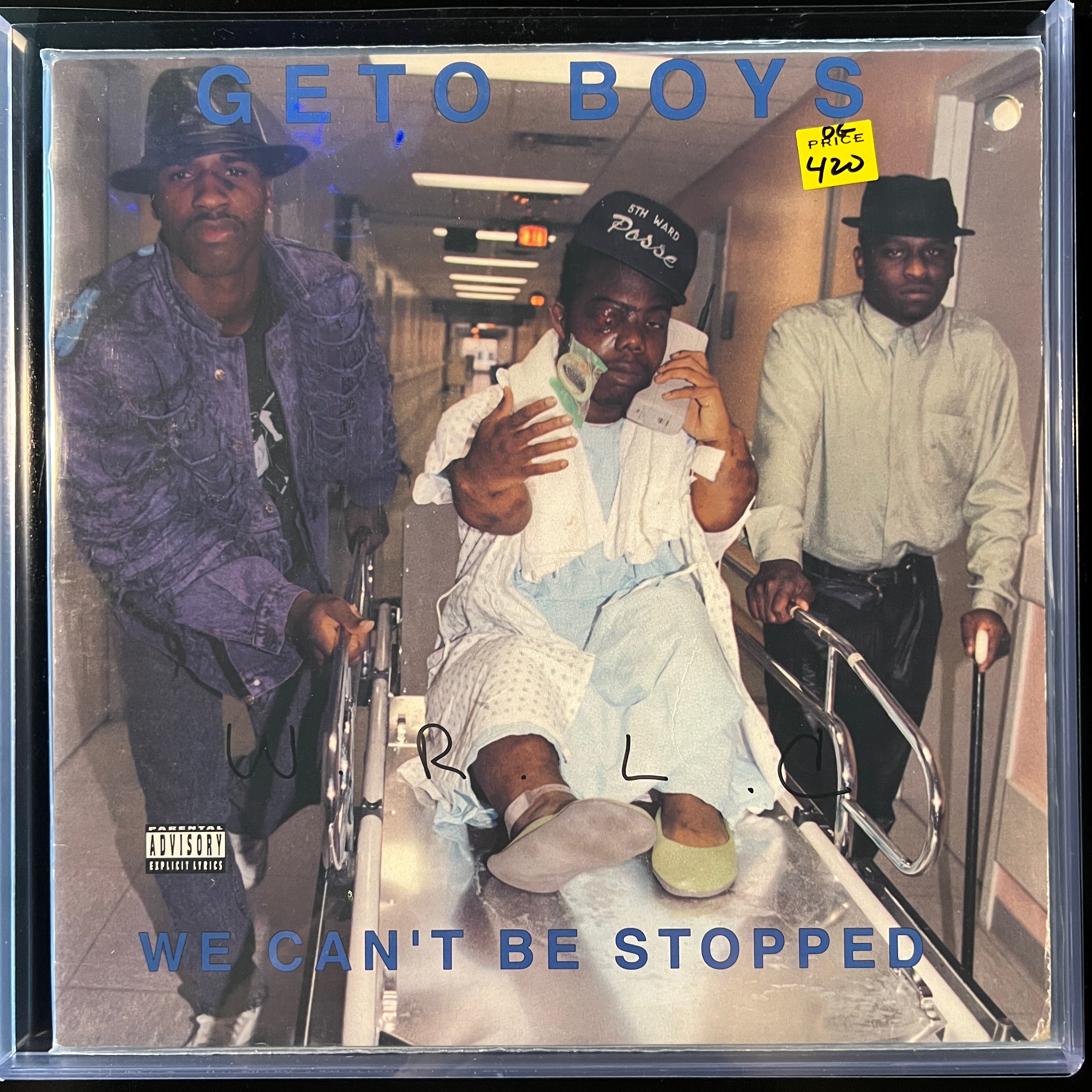 Geto Boys - We Can't Be Stopped (Rap-A-Lot/Ruffhouse 1991, OG Pressing)