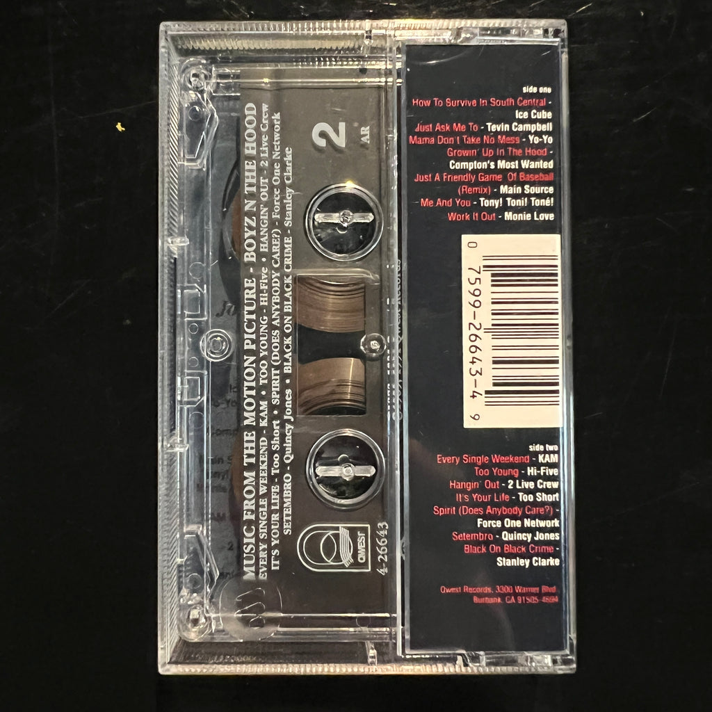 Boyz N The Hood (Music From The Motion Picture) (Cassette, 1991)
