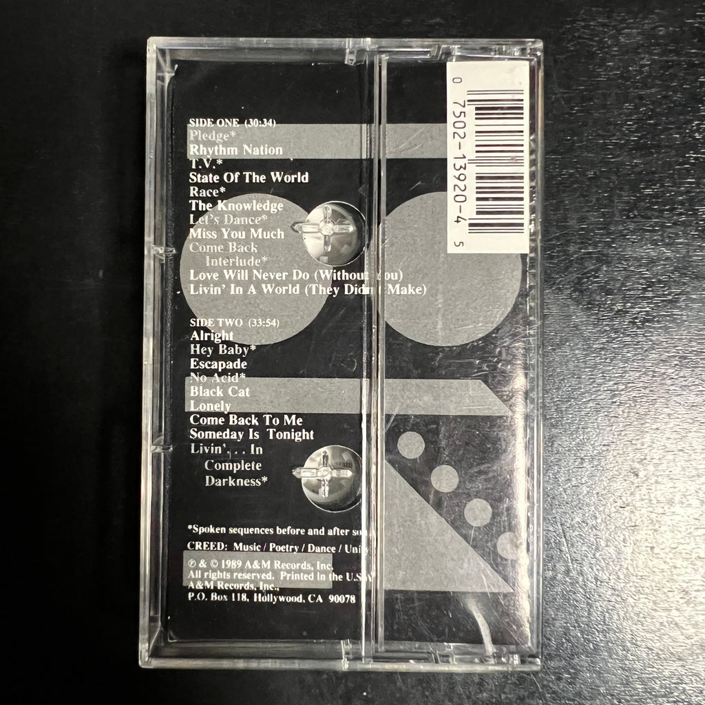 Janet Jackson - Janet Jackson's Rhythm Nation 1814 (Cassette, 1989)