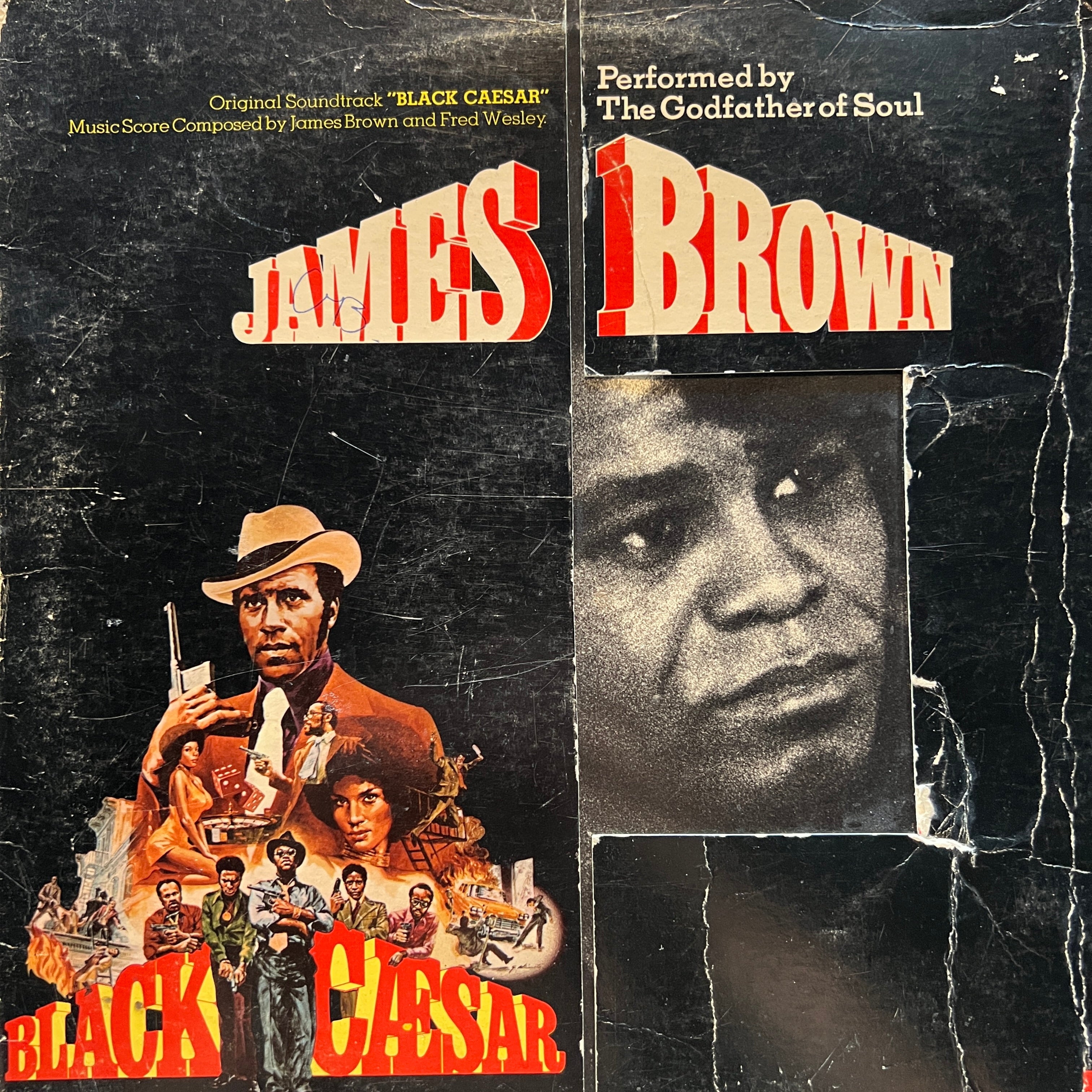 James Brown ‎- Black Caesar (1973, LP, Fold-Out)