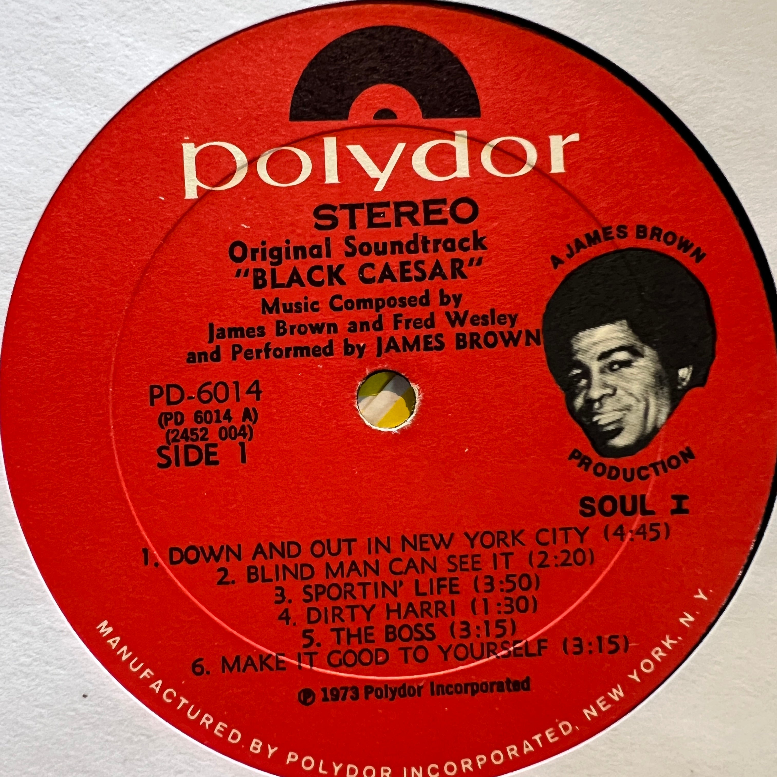 James Brown ‎- Black Caesar (1973, LP, Fold-Out)