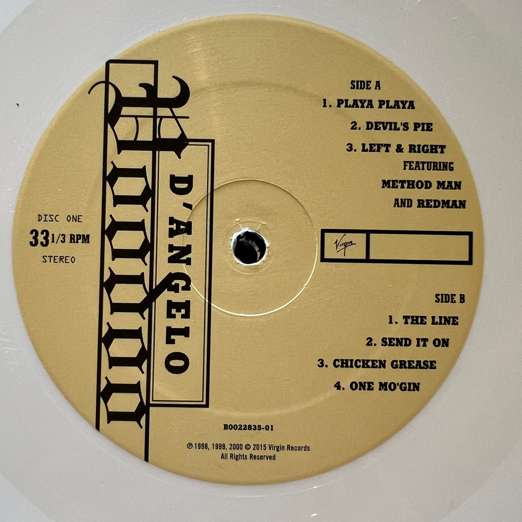 D'Angelo - Voodoo (2015, White, 2LP)