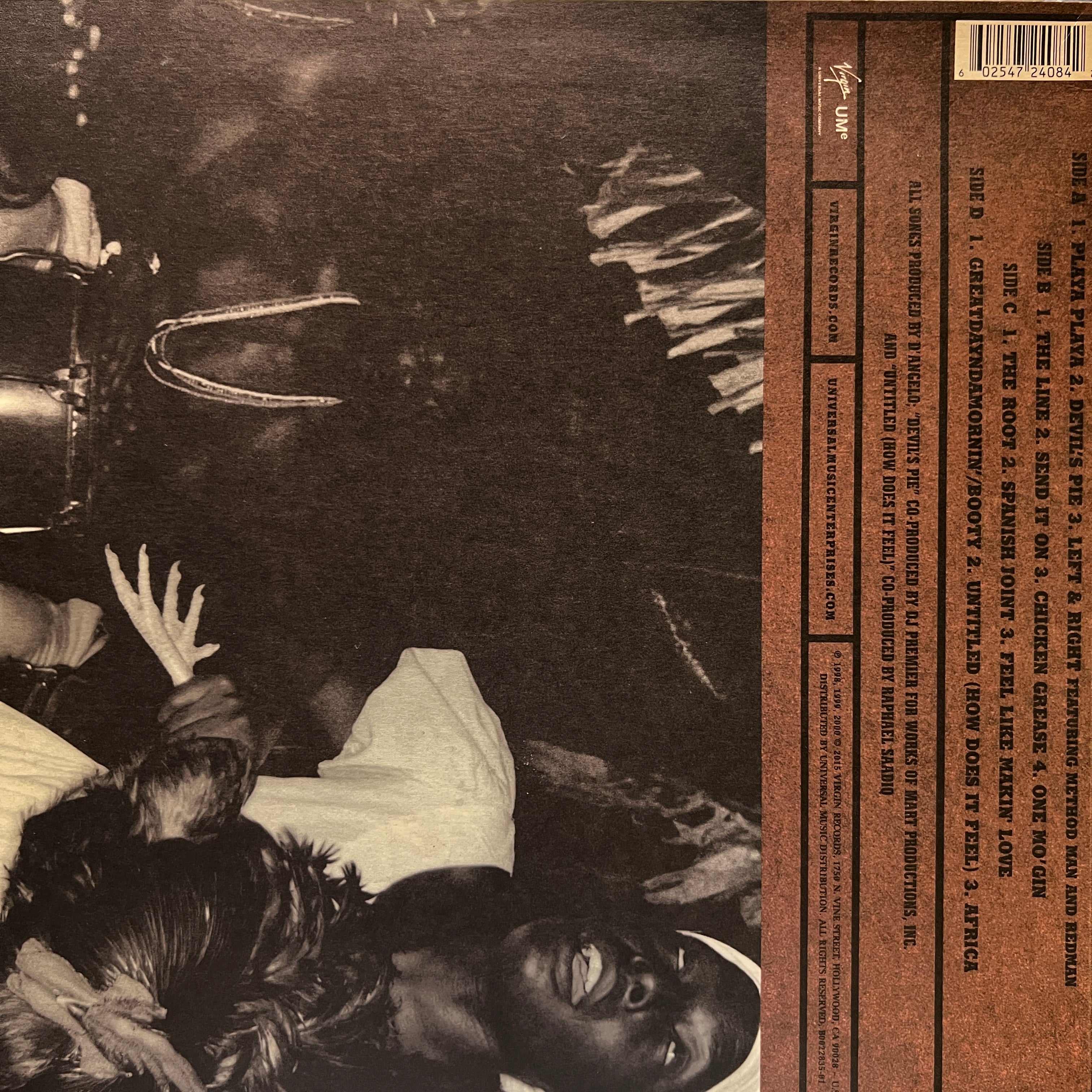 D'Angelo - Voodoo (2015, White, 2LP)